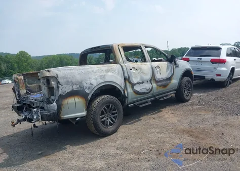 2022 Ford Ranger Lariat из США, поврежденный, VIN 1FTER4FH7NLD29297